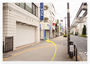 立川駅からの道順04